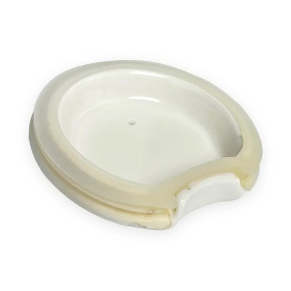 Rae Dunn MINE Tall Ceramic Travel Mug with  Lid - Picture 7 of 7